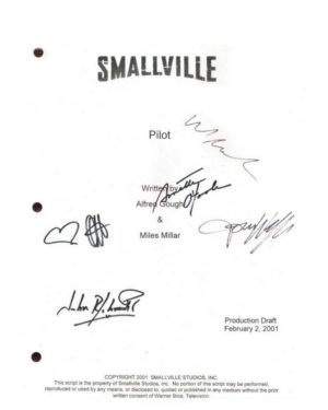 Le script du pilot de Smallville - Vendeurenseries.fr