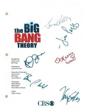 Le script du pilot de The Big Bang Theory - Vendeurenseries.fr