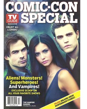 Magazine Tv Guide édition Comic Con Couverture The Vampire Diaries 2010