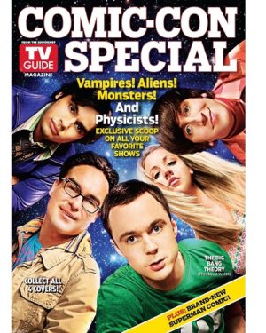 Magazine Tv Guide édition Comic Con Couverture The Big Bang Theory 2010
