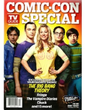 Magazine Tv Guide édition Comic Con Couverture The Big Bang Theory 2011