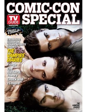Magazine Tv Guide édition Comic Con Couverture The Vampire Diaries 2011