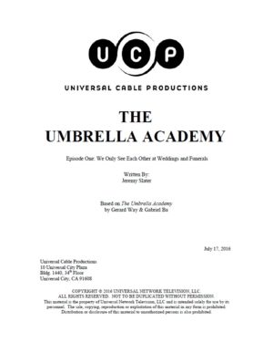 umbrella academy script
